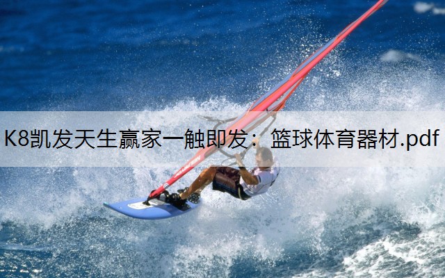 K8凯发天生赢家一触即发：篮球体育器材.pdf