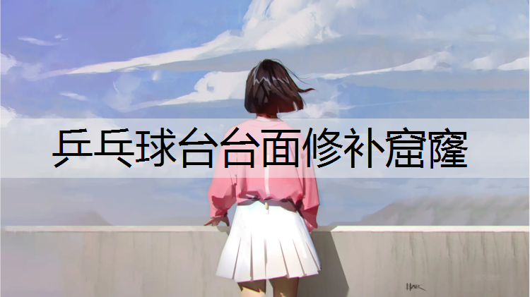 乒乓球台台面修补窟窿