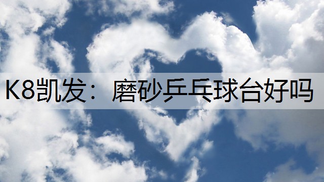 磨砂乒乓球台好吗