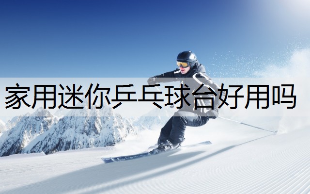 家用迷你乒乓球台好用吗