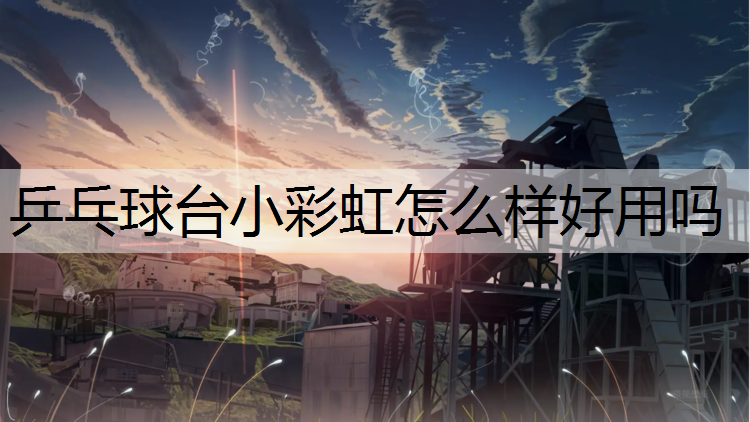 乒乓球台小彩虹怎么样好用吗